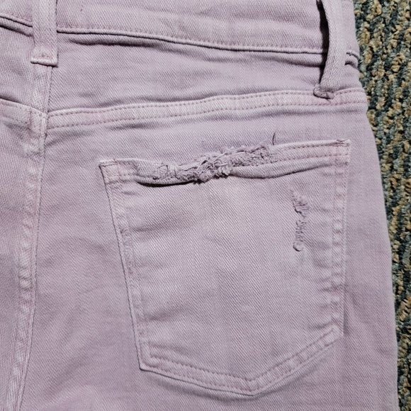 Pistola Winston High-Rise Fray Hem Cut Off Shorts Size 28 - Picture 10 of 13